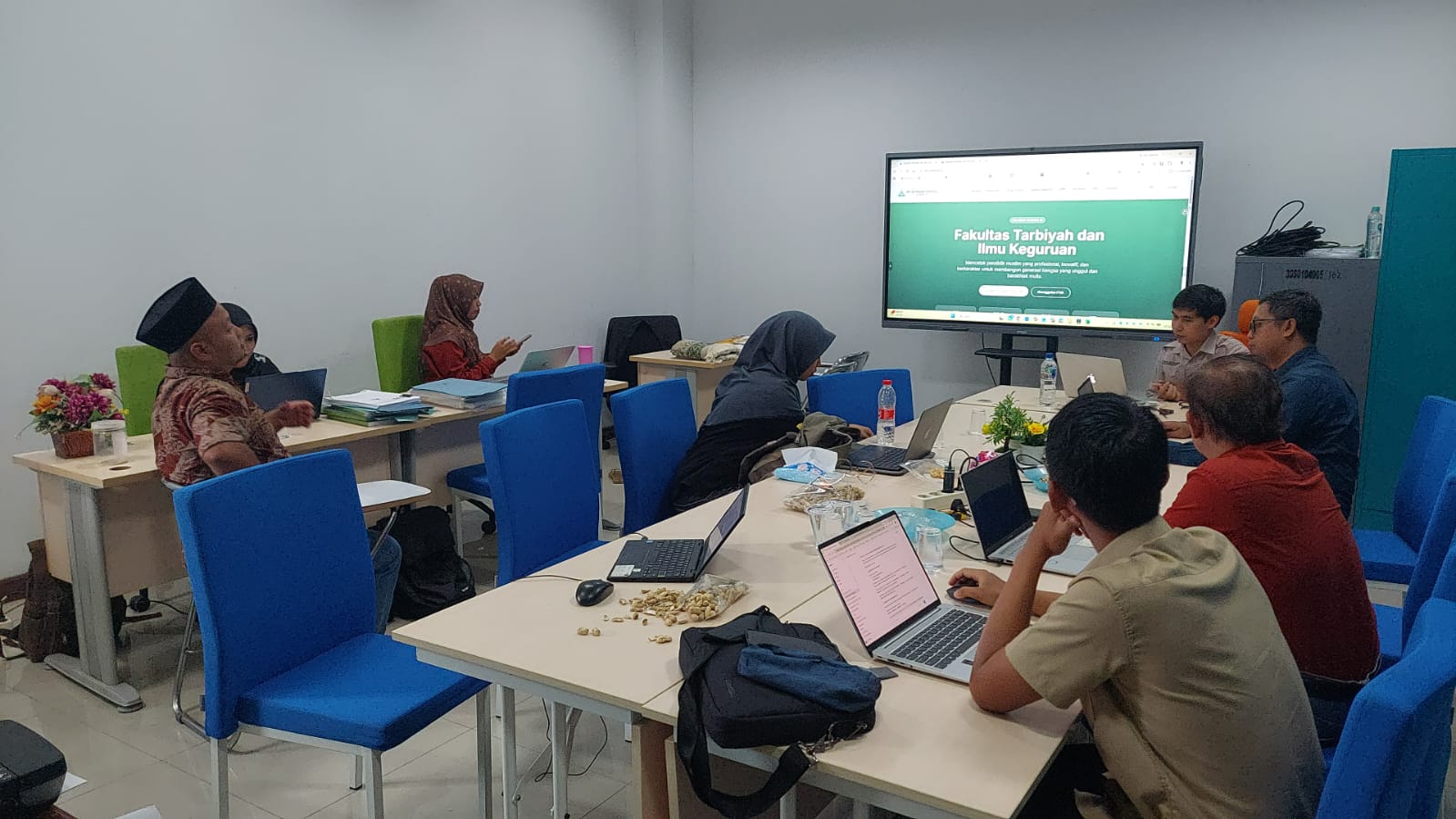 UKM Prodi PBA Ikuti Pendampingan Pengelolaan Website Bersama TIPD