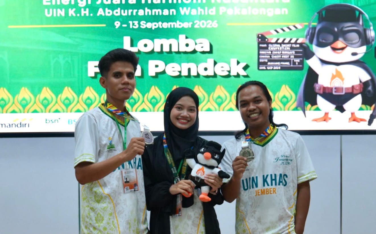 Kolaborasi Mahasiswa PBA dan KPI UIN KHAS Jember Sabet Juara II PORSI JAWARA II 2026